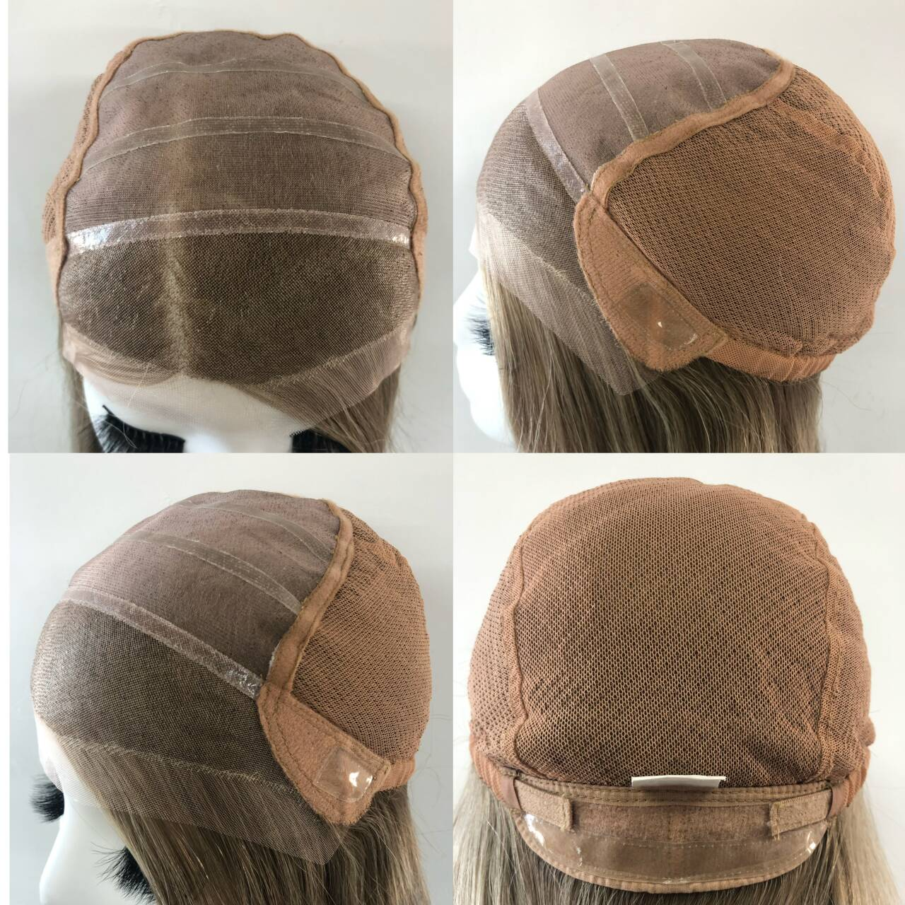 5x5" Mono Top 100% Hand-Knotted PU-Reinforced Mono Lace Front Human Hair Wig | Luxury Tenlon-AA Grade Chinese Raw Virgin Remy Hair | 16" 110% Density