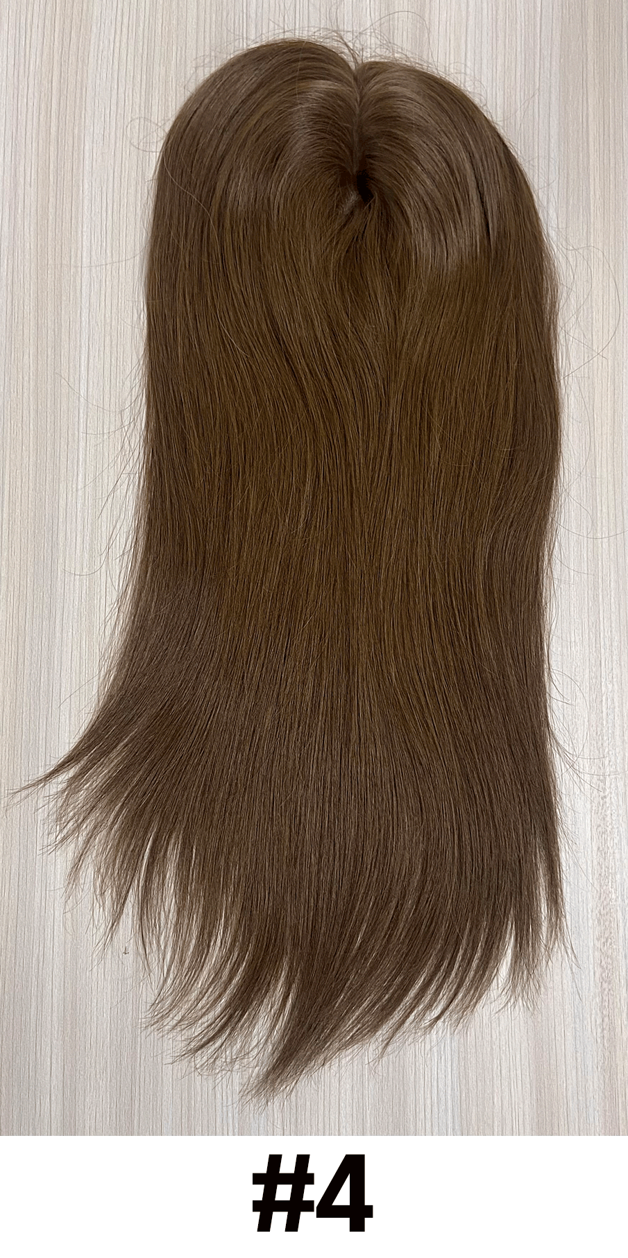 Dew | Raw Cuticle Human Hair 5x6.5'' silk Base Topper in the front with silk cloth cover, lace at the back full handtied 60% Hair End Ratio