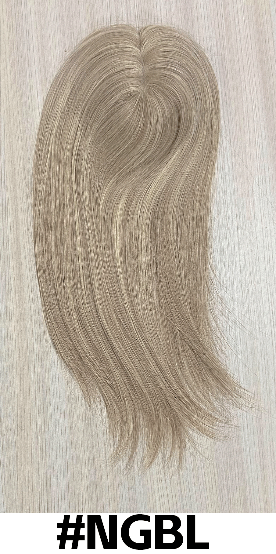 Midnight | Raw Cuticle Human Hair 6.5x7" silk Base Topper 4x6" Middle Base Weft Back half handmade Soft Front Lace Women Hair Piece