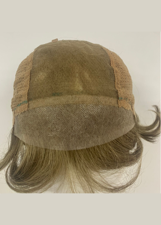 Unrestrained | High Heat Synthetic Wig full handmade with small weftback at the nape (ear to ear lace front)