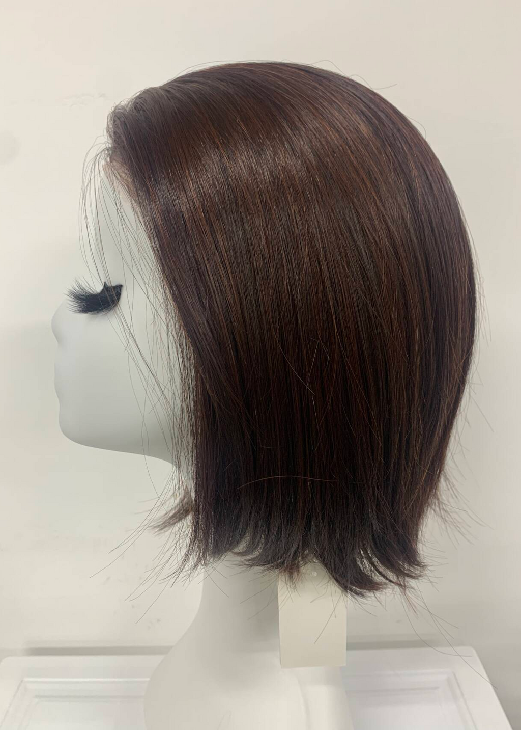 Night OWL | Mono side | High Heat Synthetic Wig Mono side parting half handmade
