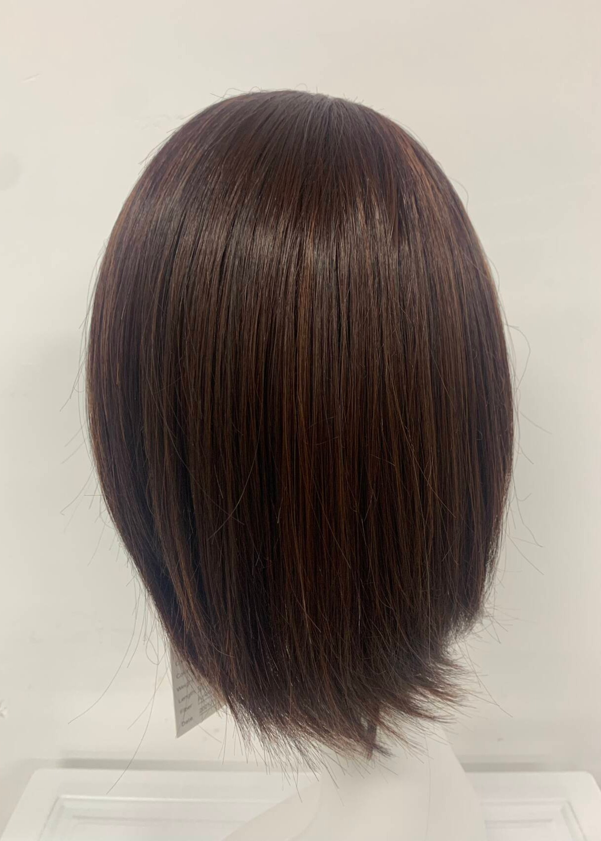 Night OWL | Mono side | High Heat Synthetic Wig Mono side parting half handmade
