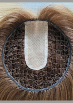 Mist | Raw Cuticle Human Hair 6x6'' fish net Topper with 2x5'' silk base parting Middle 60% Hair End Ratio