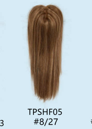 Zephyr | Raw Cuticle Human Hair 6x7'' silk Base Topper with silk cloth cover full handtied 60% Hair End Ratio
