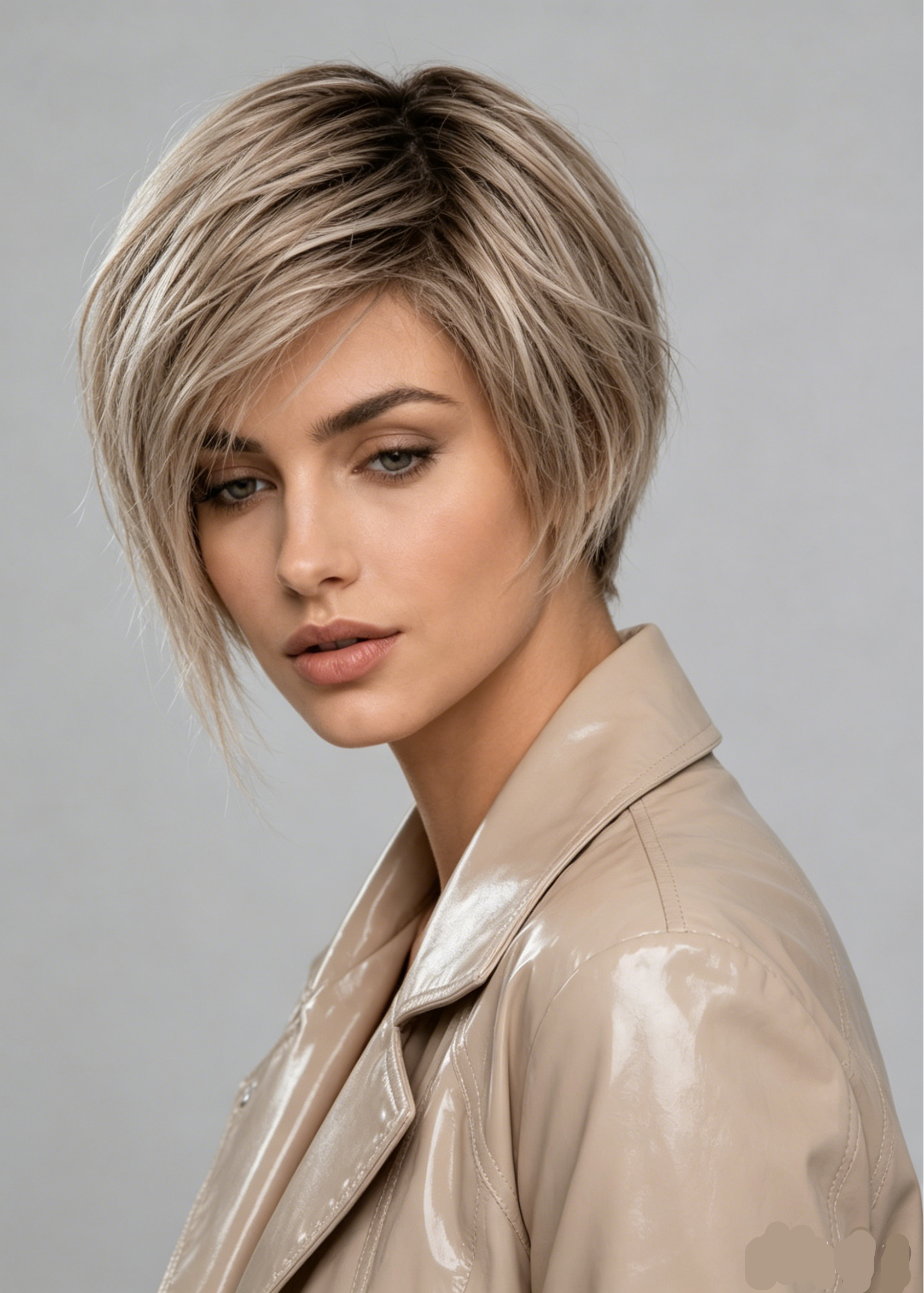 Gold Mono | High Heat Synthetic Wig 4.5x5''Mono top half handmade