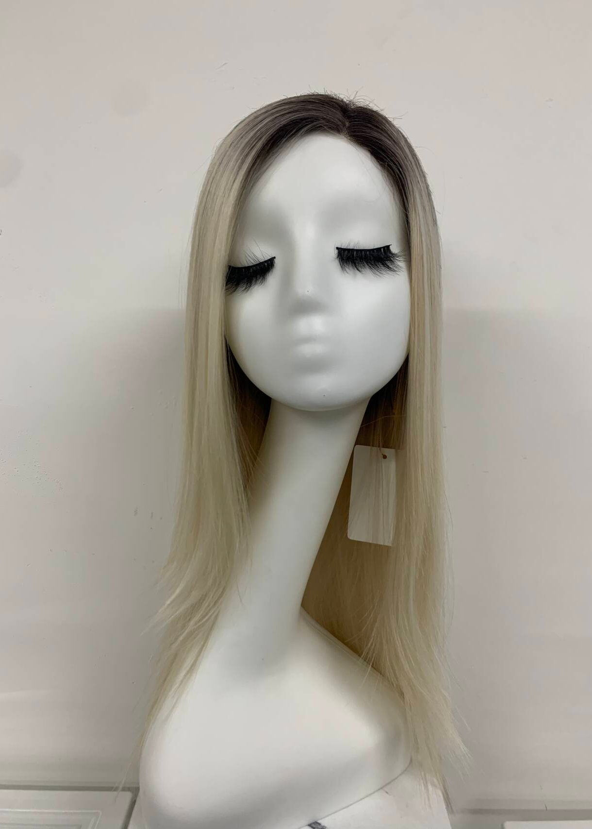Wind | High Heat Synthetic Wig Mini Lace Front,Mono Crown half handmade