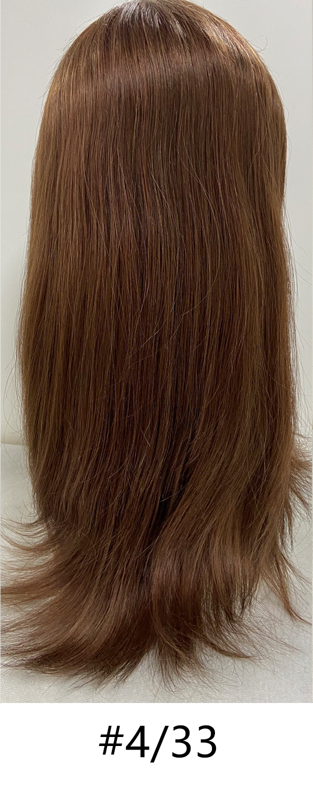 5x5" Mono Top HD Lace Front Human Hair Wig | Tenlon-AA Grade Chinese Raw Cuticle Hair | 16" 130% Density