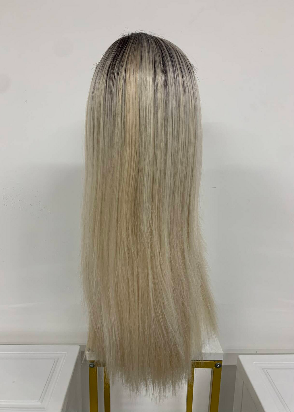 Wind | High Heat Synthetic Wig Mini Lace Front,Mono Crown half handmade