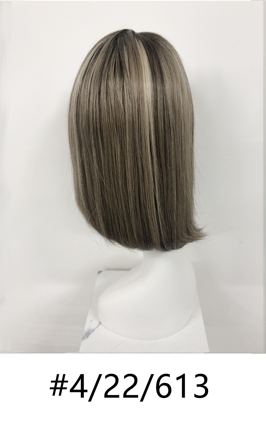 5x5" Mono Top Full Handmade HD Lace Front Bob Human Hair Wig | Tenlon-AA Grade Chinese Virgin Remy Raw Hair | 12" 110% Density