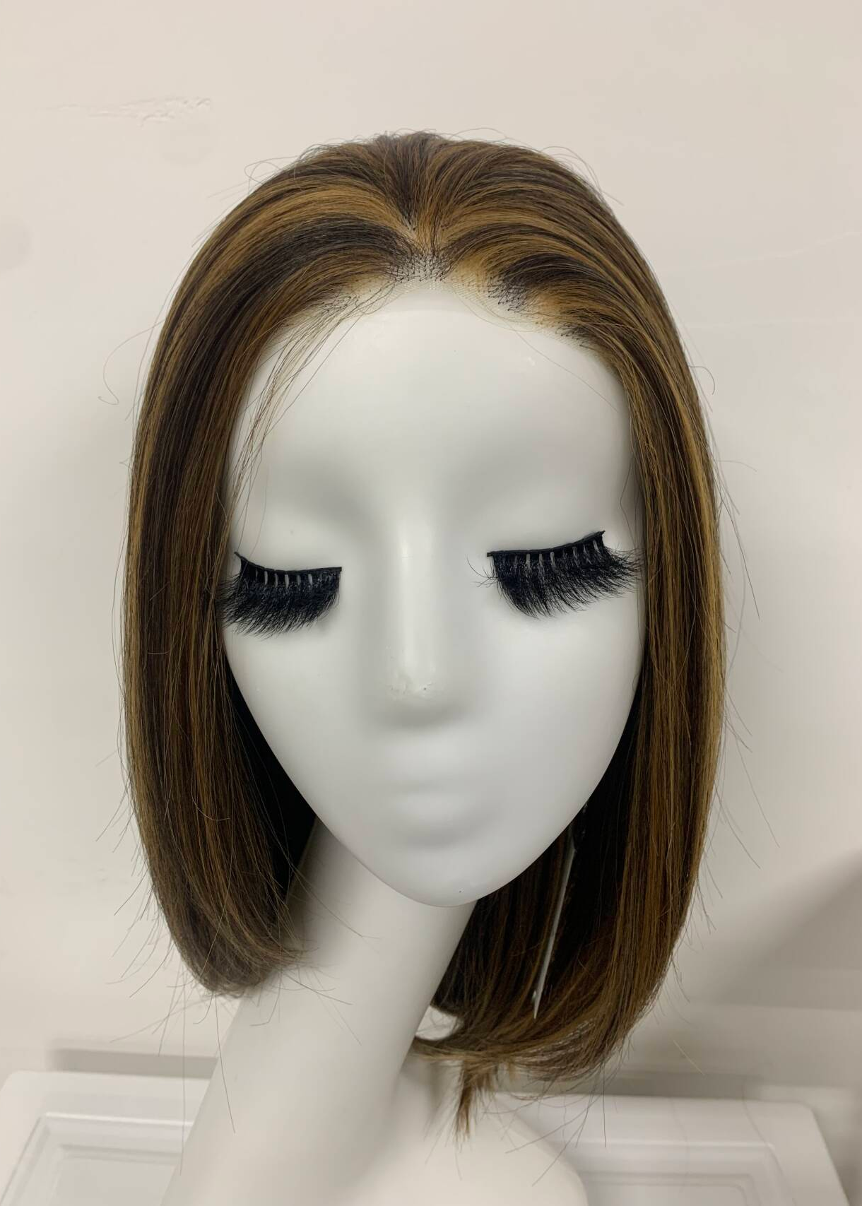 Sunset | High Heat Synthetic Wig 4.5x5''Mono top+weft back