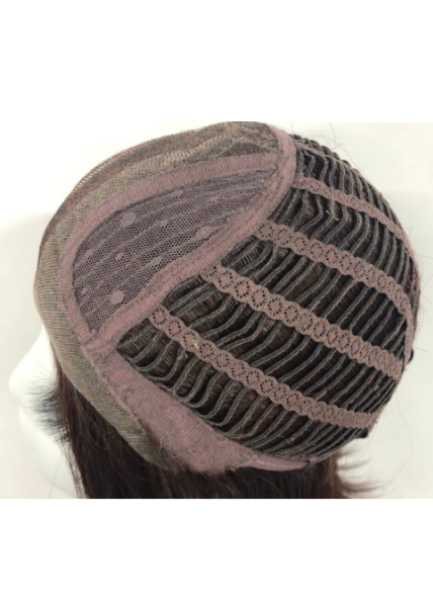Forest | High Heat Synthetic Wig Mono middle parting half handmade