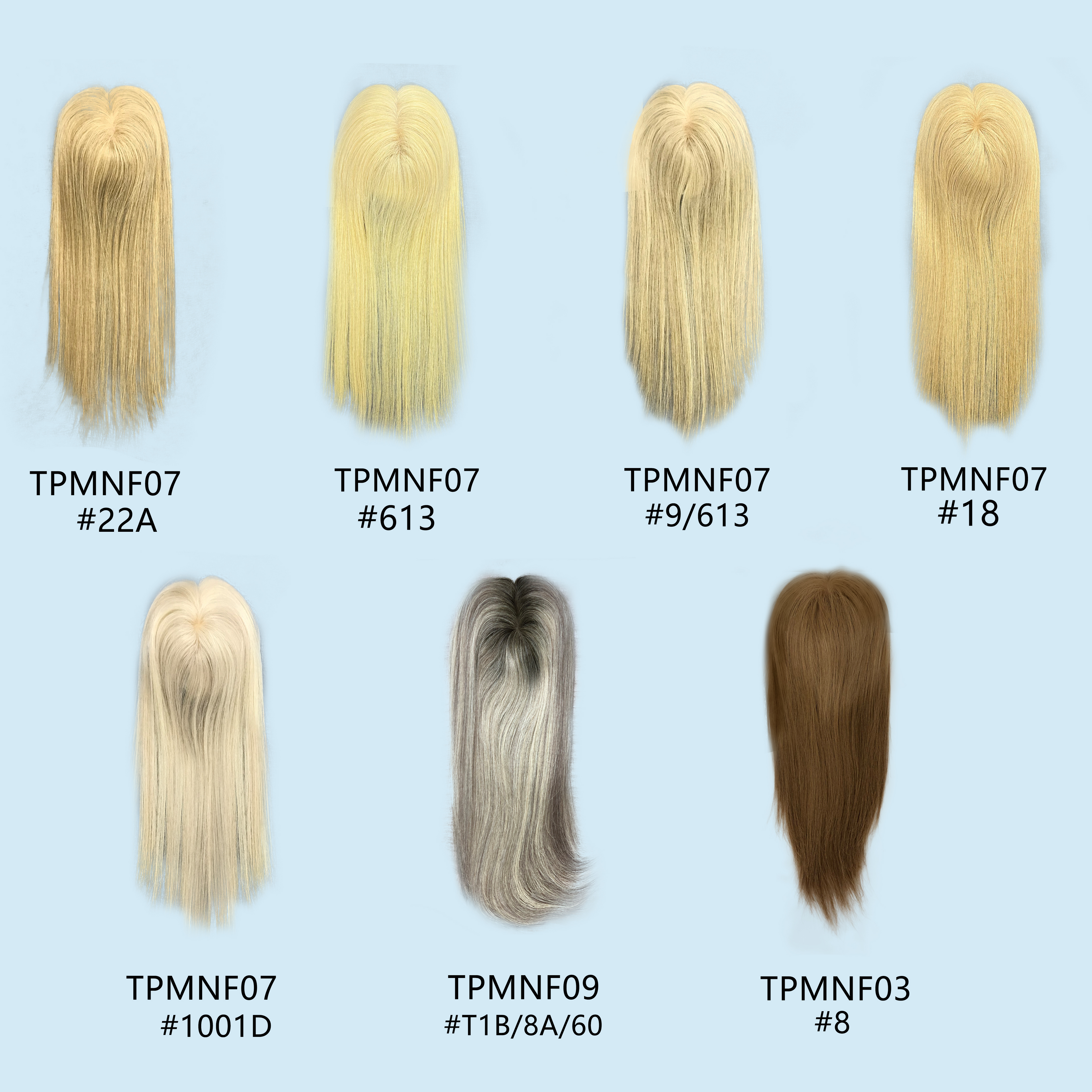 Ethereal | Raw Cuticle Human Hair 3x5'' Full mono Topper Full Handmade 60% Hair End Ratio