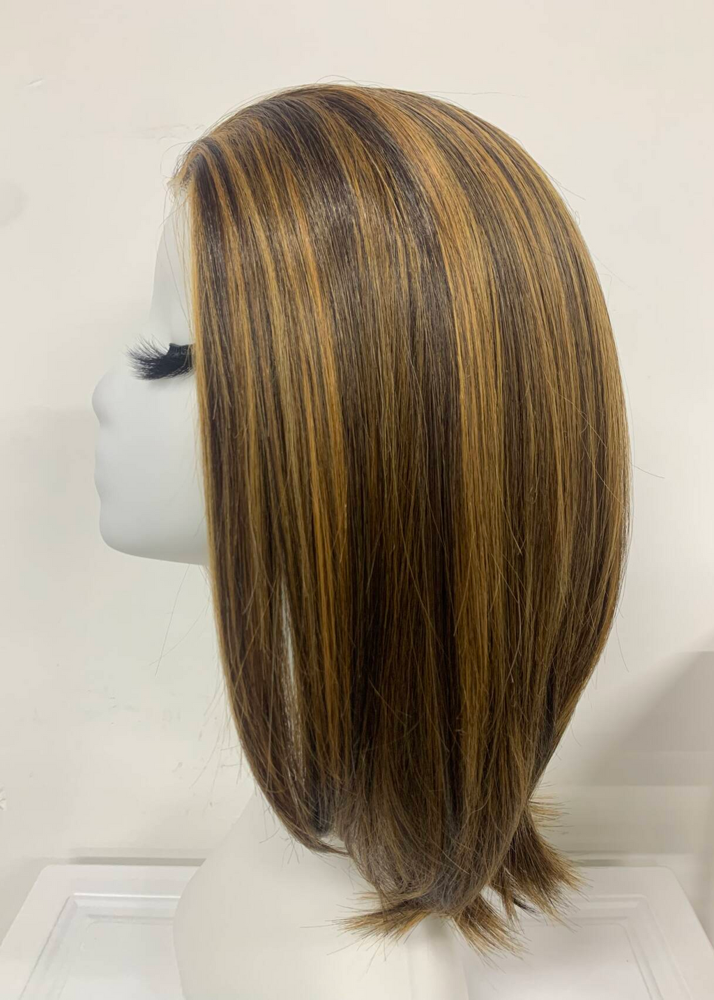 Sunset | High Heat Synthetic Wig 4.5x5''Mono top+weft back