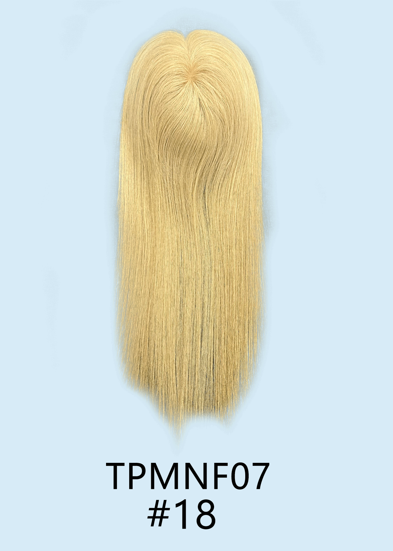 Ethereal | Raw Cuticle Human Hair 3x5'' Full mono Topper Full Handmade 60% Hair End Ratio