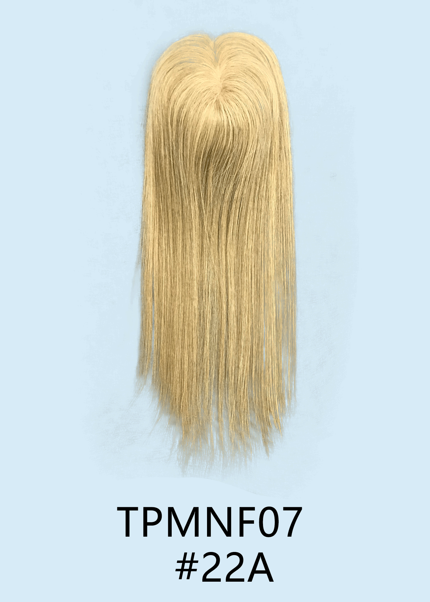 Ethereal | Raw Cuticle Human Hair 3x5'' Full mono Topper Full Handmade 60% Hair End Ratio