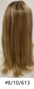 5x5" Mono Top HD Lace Front Human Hair Wig | Tenlon-AA Grade Chinese Raw Cuticle Hair | 16" 130% Density