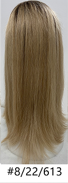 5x5" Mono Top Full Handmade Hard PU Lace Front Wig with Silk Top | Tenlon-AA Grade Chinese Virgin Remy Raw Human Hair | 20" 110% Density