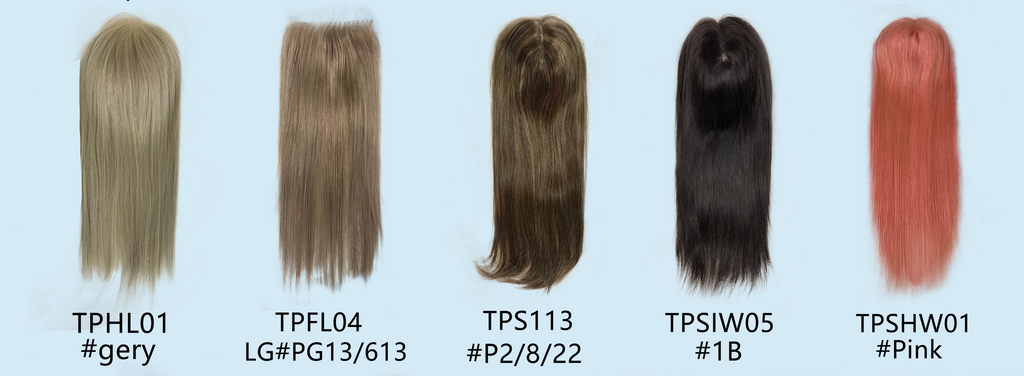 Zephyr | Raw Cuticle Human Hair 6x7'' silk Base Topper with silk cloth cover full handtied 60% Hair End Ratio
