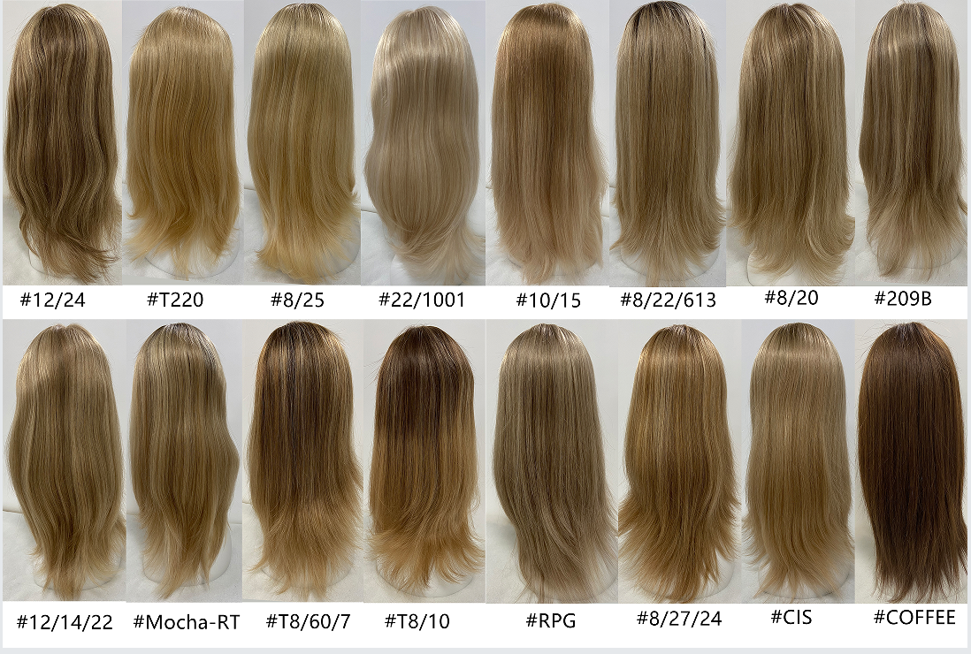 5x5" Mono Top Full Handmade Hard PU Lace Front Wig with Silk Top | Tenlon-AA Grade Chinese Virgin Remy Raw Human Hair | 20" 110% Density