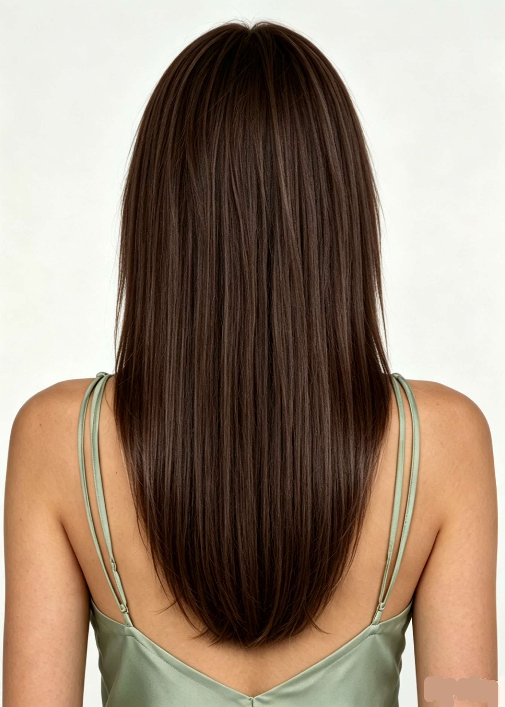Aurora | High Heat Synthetic Wig 4.5x5''Mono top full handmade with small weftback at the nape