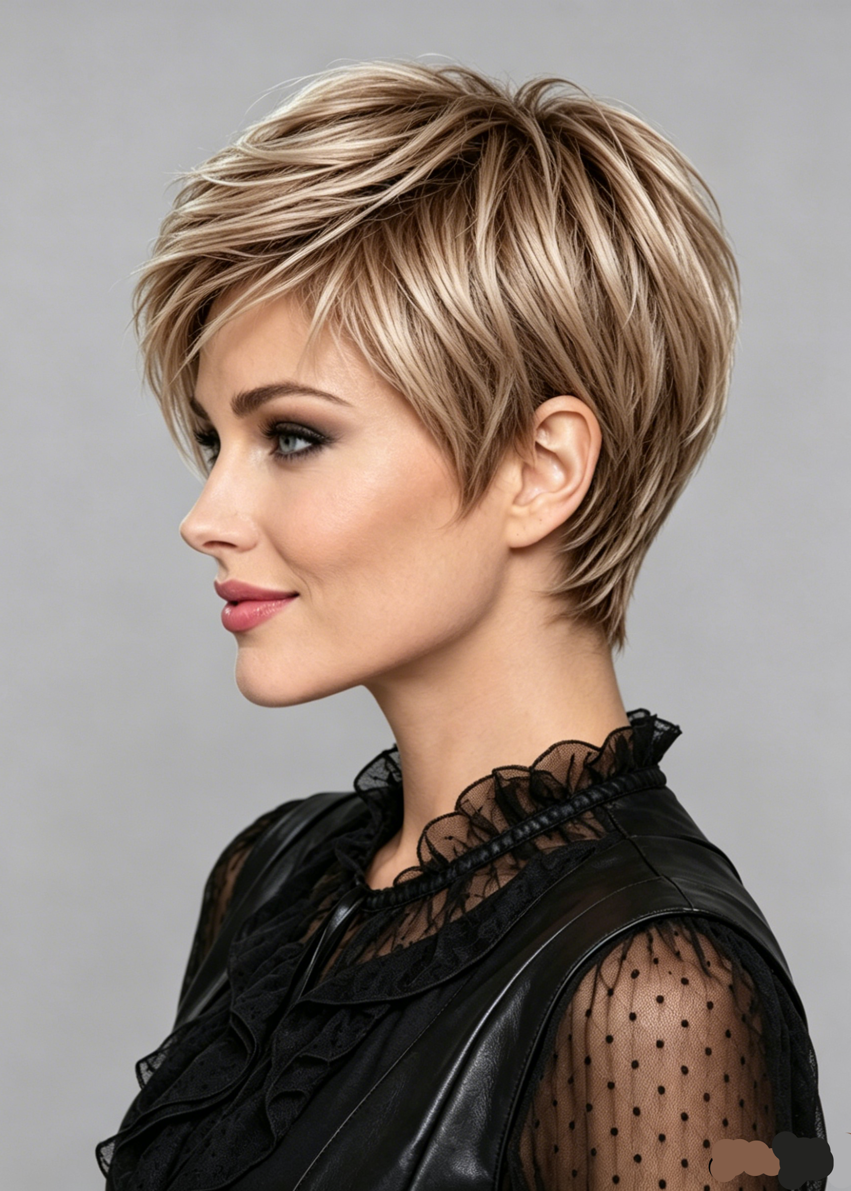 Control | High Heat Synthetic Wig Mono side parting half handmade