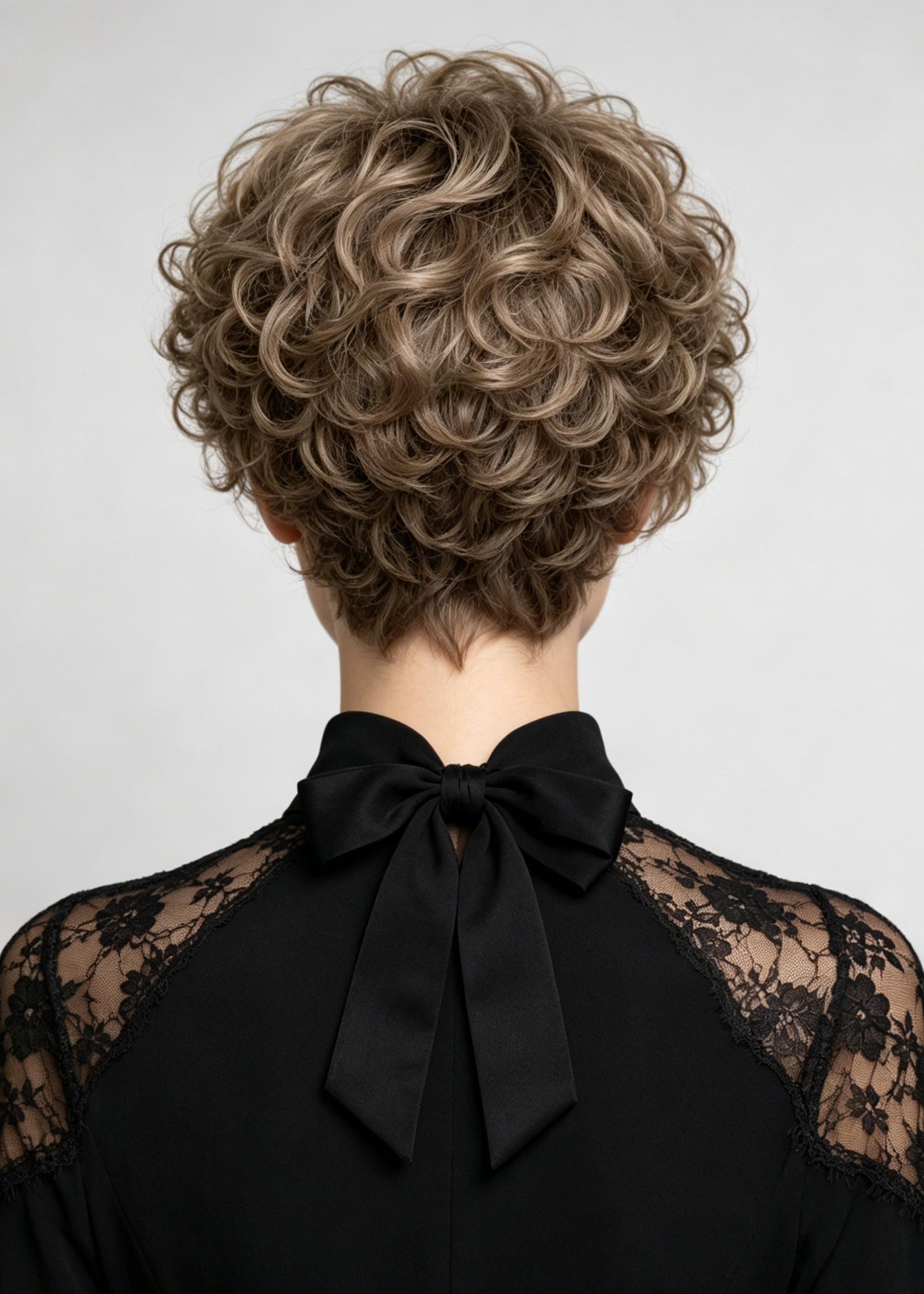 Unrestrained | High Heat Synthetic Wig full handmade with small weftback at the nape (ear to ear lace front)