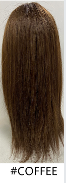 5x5" Mono Top Full Handmade Hard PU Lace Front Wig with Silk Top | Tenlon-AA Grade Chinese Virgin Remy Raw Human Hair | 20" 110% Density