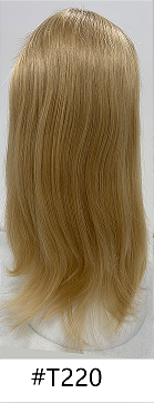 5x5" Mono Top Full Handmade Hard PU Lace Front Wig with Silk Top | Tenlon-AA Grade Chinese Virgin Remy Raw Human Hair | 20" 110% Density
