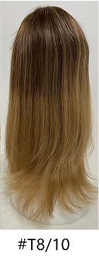 5x5" Mono Top Full Handmade Hard PU Lace Front Wig with Silk Top | Tenlon-AA Grade Chinese Virgin Remy Raw Human Hair | 20" 110% Density