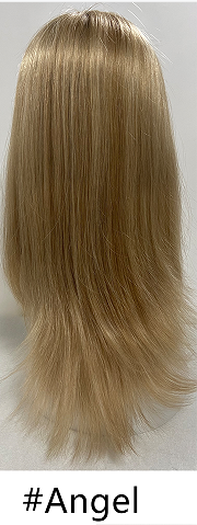 5x5" Mono Top 100% Hand-Knotted PU-Reinforced Mono Lace Front Human Hair Wig | Luxury Tenlon-AA Grade Chinese Raw Virgin Remy Hair | 16" 110% Density