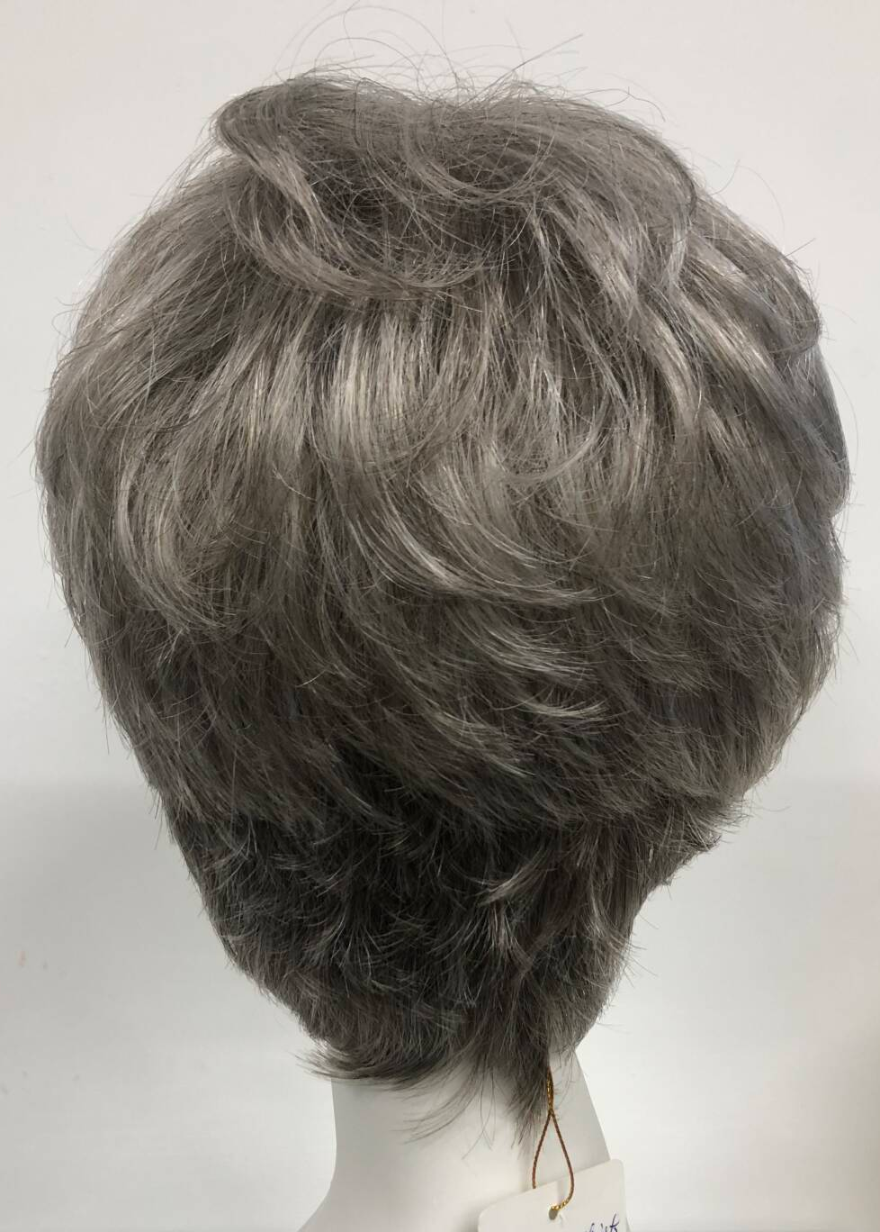 Salt & Pepper | Kanekalon High Heat Synthetic Front Lace Machine Made Wig