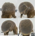 5x5" Mono Top Full Handmade Undetectable HD Swiss Lace Front Short Human Hair Wig | 100% Genuine European Human Hair | 10"-12" 120% Density