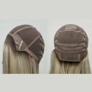100% Handcrafted Silicone Cap Invisible HD Swiss Lace Front Human Hair Wig | Premium Tenlon-AA Chinese Raw Virgin Remy Hair | 16" 110% Density