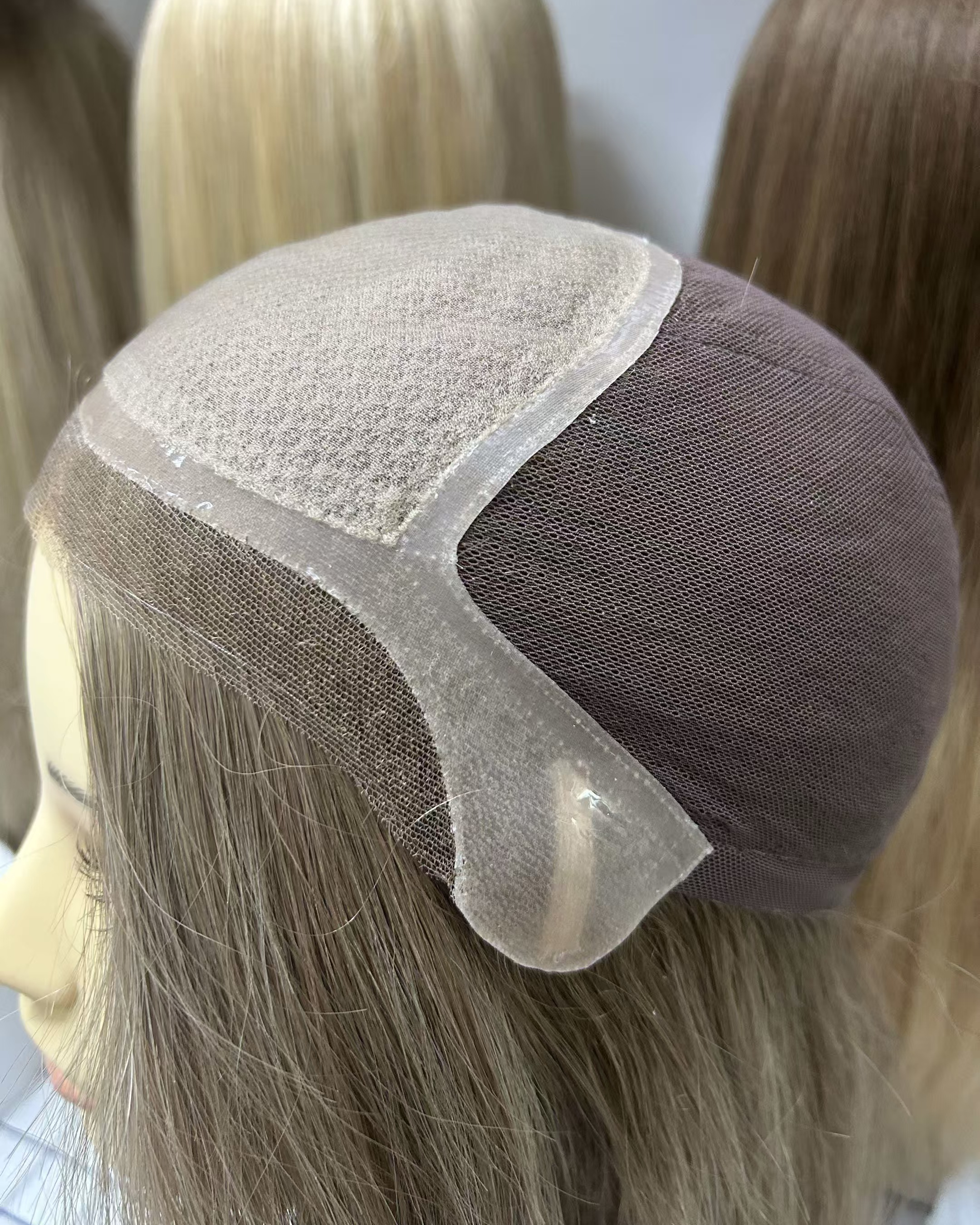 5x5" Mono Top Full Handmade HD Swiss Lace Front Bob Human Hair Wig | Tenlon-AA Grade Chinese Virgin Remy Raw Hair | 12" 110% Density