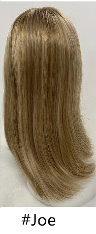5x5" Mono Top 100% Hand-Knotted PU-Reinforced Mono Lace Front Human Hair Wig | Luxury Tenlon-AA Grade Chinese Raw Virgin Remy Hair | 16" 110% Density