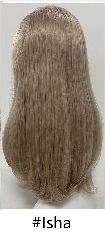 5x5" Mono Top 100% Hand-Knotted PU-Reinforced Mono Lace Front Human Hair Wig | Luxury Tenlon-AA Grade Chinese Raw Virgin Remy Hair | 16" 110% Density