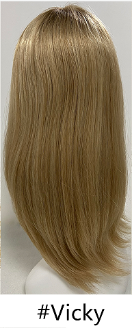 5x5" Mono Top 100% Hand-Knotted PU-Reinforced Mono Lace Front Human Hair Wig | Luxury Tenlon-AA Grade Chinese Raw Virgin Remy Hair | 16" 110% Density